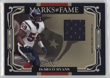 2007 Playoff Absolute Memorabilia Marks of Fame Materials /200 DeMeco Ryans 2s2