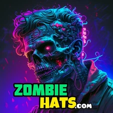 ZombieHats.com - SHORT .COM DOMAIN NAME! - Hats, Clothing, Zombie, AI, Brand
