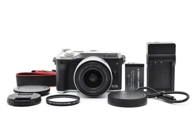 Canon EOS M6 Mark II Mirrorless Camera Kit with EF-M 15-45mm IS STM Lens