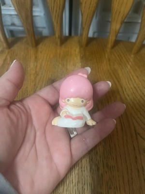 Vintage 80 s Sanrio Lala Figure In Molded Plastic.
