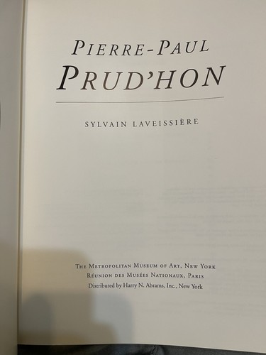 Pierre-Paul Prud'hon (Prudhon) by Sylvain Laveissiere, MET GC Arts MOMA - Picture 2 of 5