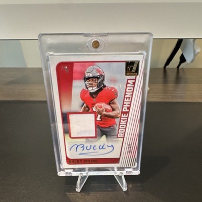 Bucky Irving 2024 Panini Donruss Rookie Phenom Auto Tampa Bay Buccaneers
