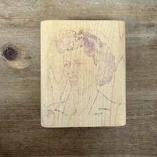I Love Lucy Rubber Stamp Lucille Ball Realistic Photograph