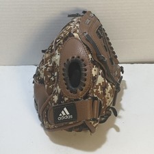 Adidas TS 1000 BDC Youth Brown Camo Baseball Glove 10 Inch Right Hand Throw 