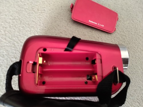 vivitar digital camcorder DVR 538HD 5.0 Megapixel In Red - Picture 5 of 12