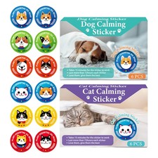 Cat Calming Products 6X Fast Release Sedative Patches Kitten Calming