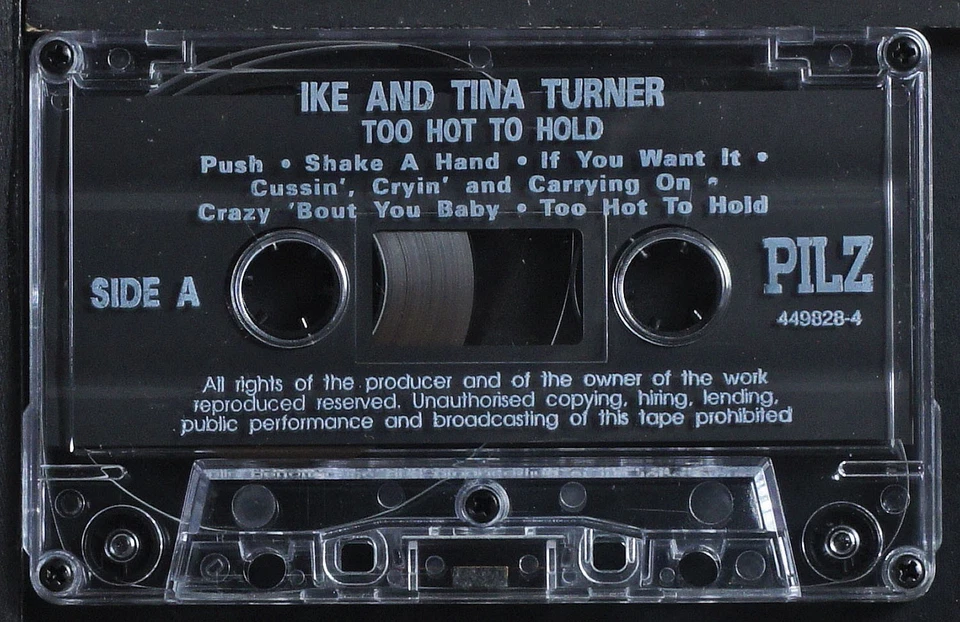 Ike & Tina Turner - Too Hot To Hold - MC Cassette [NH24049] USA Foto 3 de 4