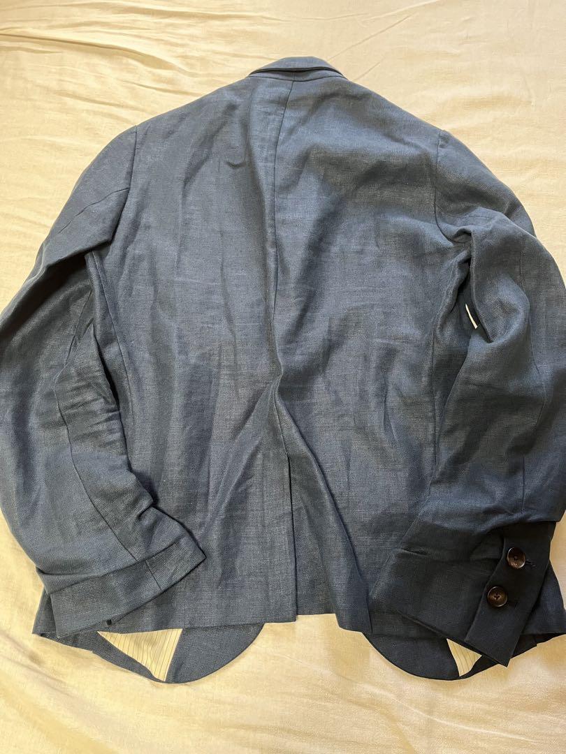 New and unused bergfabel 3B linen jacket indigo Bergfabel | eBay