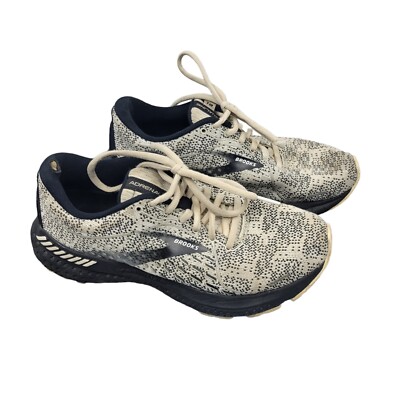 Brooks Adrenaline GTS 21 Womens Running Shoes White Gray