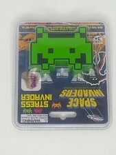 Space Invaders Stress Ball Toy Green