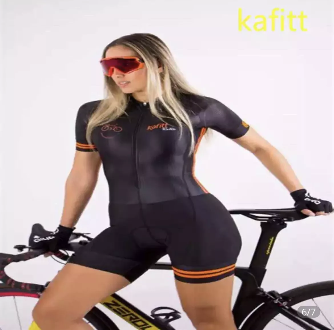 kafitt womens skinsuit ropa ciclismo MTB jumpsuit Size S eBay