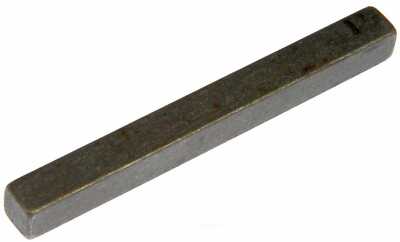 Straight Key-Width-3/8(.375) In., Length-12 In., Height-3/8(.375) In.