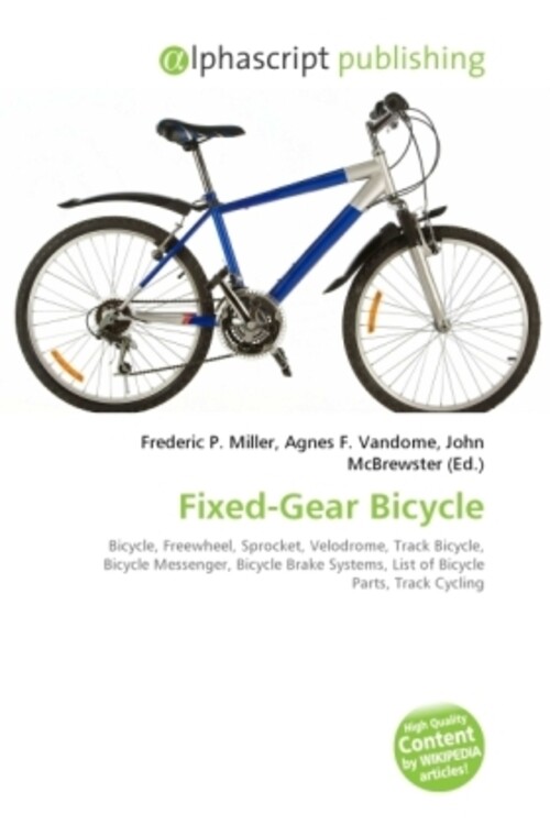 Thumbnail - Frederic P. Miller (u. A.) | Fixed-gear Bicycle | Taschenbuch |