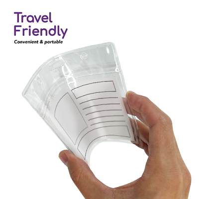 Vaccination Card Holder, Clear Plastic Card Sleeve for Vax Card, ID, Badge, CDC | eBay Vaccination Card Holder, Clear Plastic Card Sleeve for Vax Card, ID, Badge, CDC | eBay