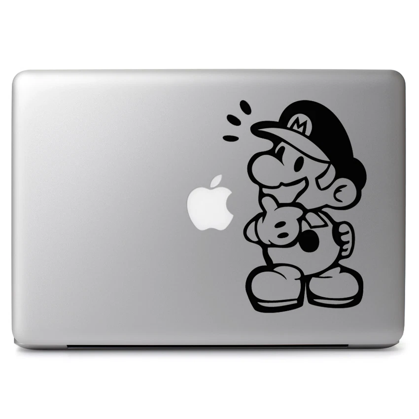 Baby Super Mario For Macbook Laptop Trackpad Car Window Wall Door Decal Sticker - Image 2 of 4