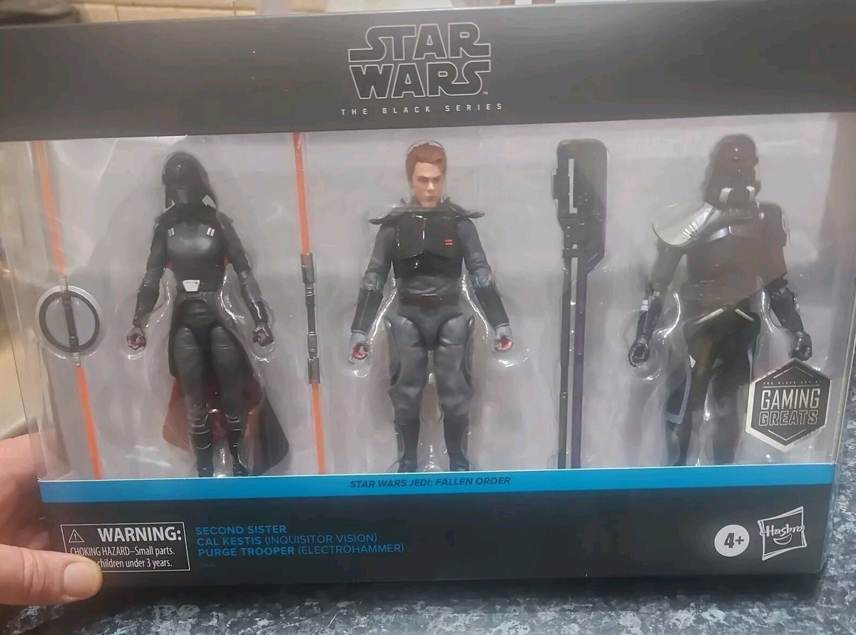 Starwars The Black Series Fallen Order Trio Second Sis, Cal Kestis