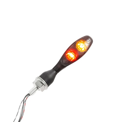 Lenti Indicatore Fumé Per Ducati 749/999/Multistrada | Coperture Frecce In ABS Impermeabili - 3