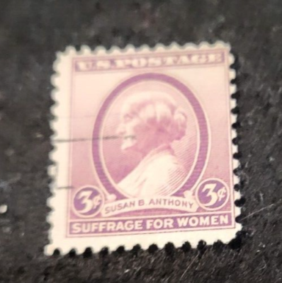 784 - 1936 3c Susan B. Anthony ~ Canceled Used Postage 1 Stamp