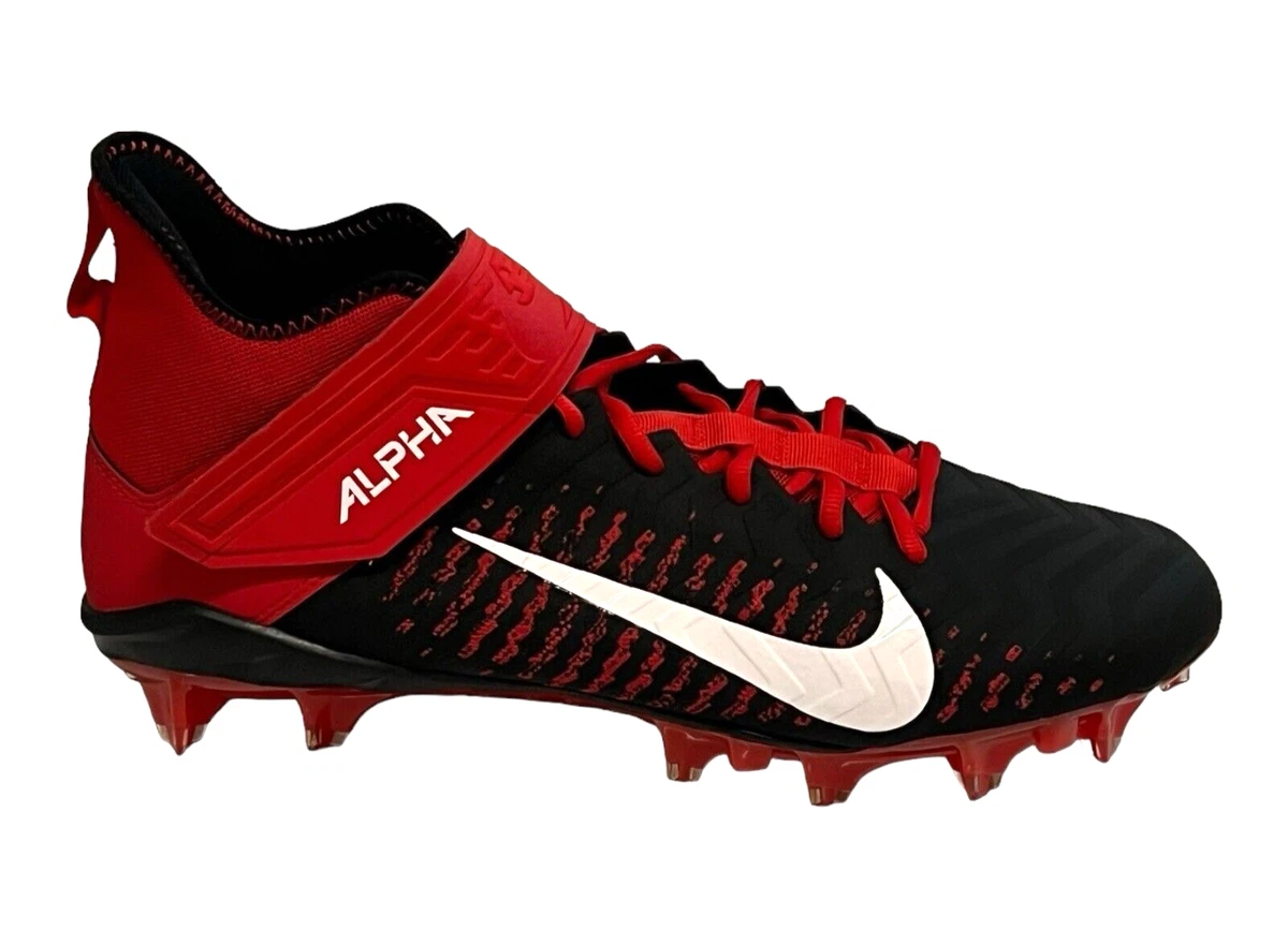 Preços baixos em Nike Alpha Menace Pro 2 Mid University Red Black