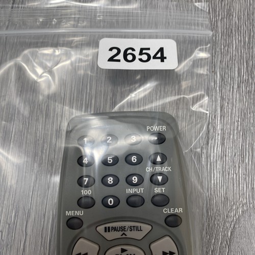 Original Sanyo B28001 VCR Player Remote Control Controller Tested Sanyo Gray - Picture 7 of 7