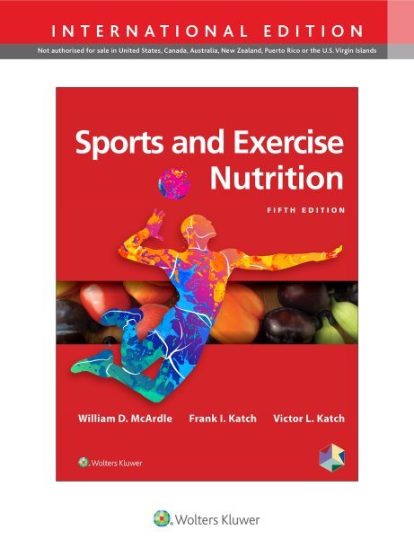Sports and Exercise Nutrition, Hardcover by McArdle, William D., Brand New, F...