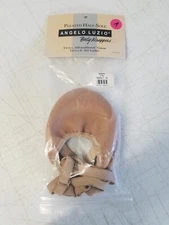 Angelo Luzio Body Wrappers Adult Sz 10 Tan Canvas Pleated Half Sole 1768