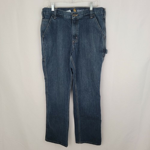CARHARTT Mens 34x32 Jeans Relaxed Fit 