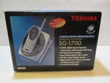  New Old Stock Toshiba SG-1700 Cordless Phone Telephone  NIB Free Shipping