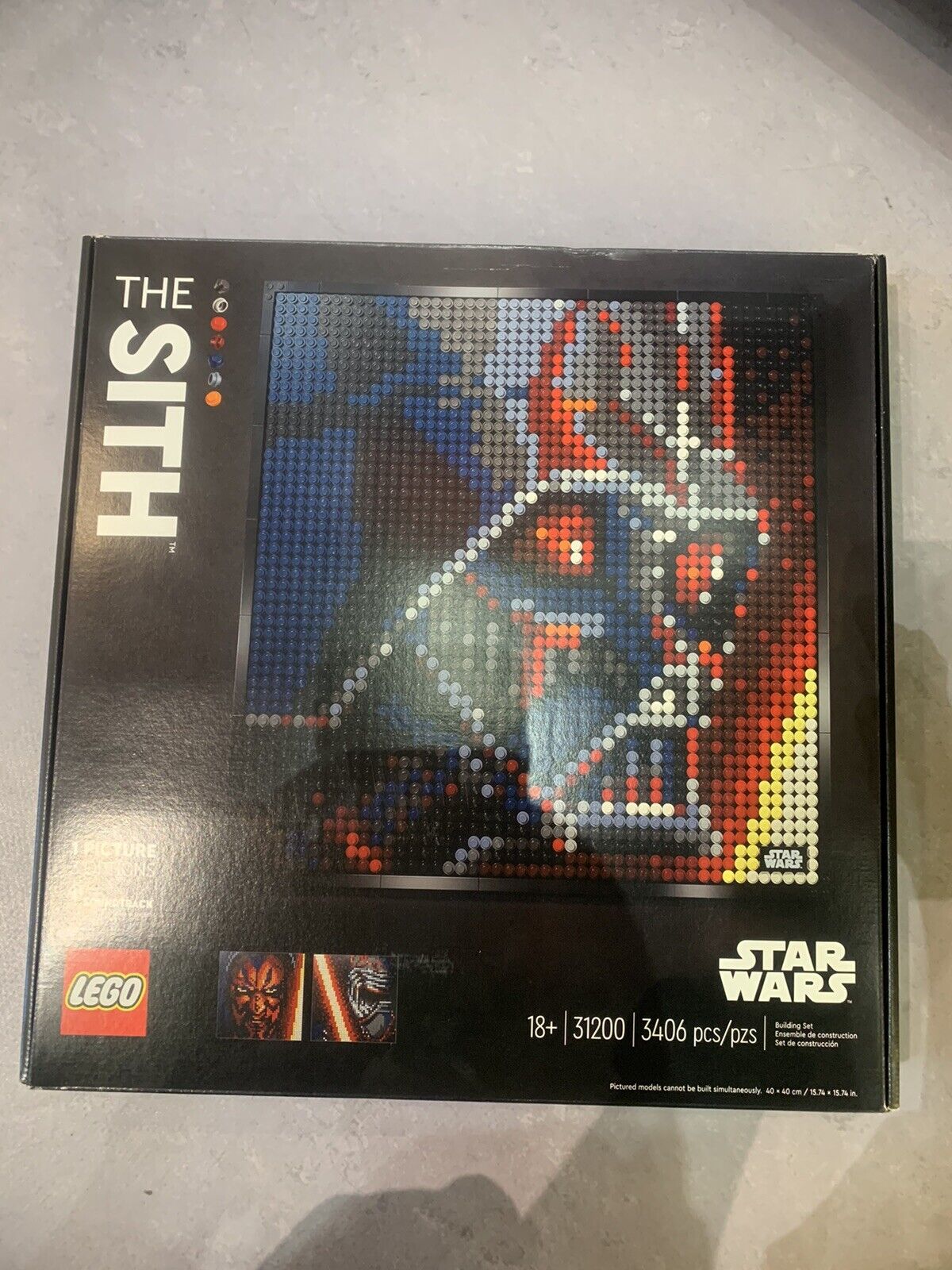  LEGO Art Star Wars The Sith 31200 Creative Sith Lord