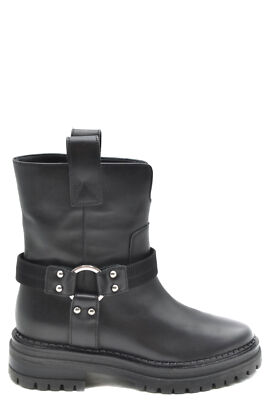 Stivaletti sergio rossi nero A86040-MMV120-1000-470 EPT10485
