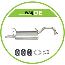 Auspuff Endschalldämpfer für Nissan Primera 1.8 2002-2008 Schalldämpfer, Endtopf