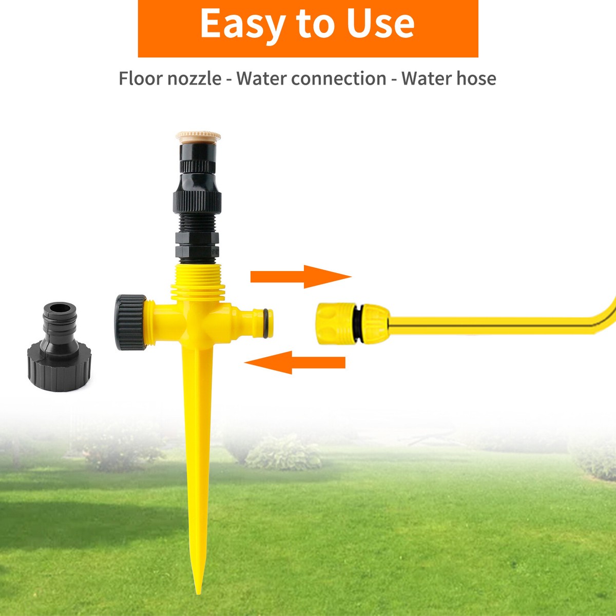 Garden Irrigation System 360° Curved - Bendable Automatic Watering For ...