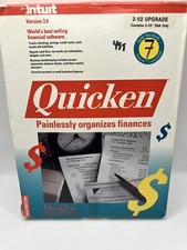 Macintosh 3.0 Quicken 1991 Manage Home Business Finances Intuit Floppy Disk