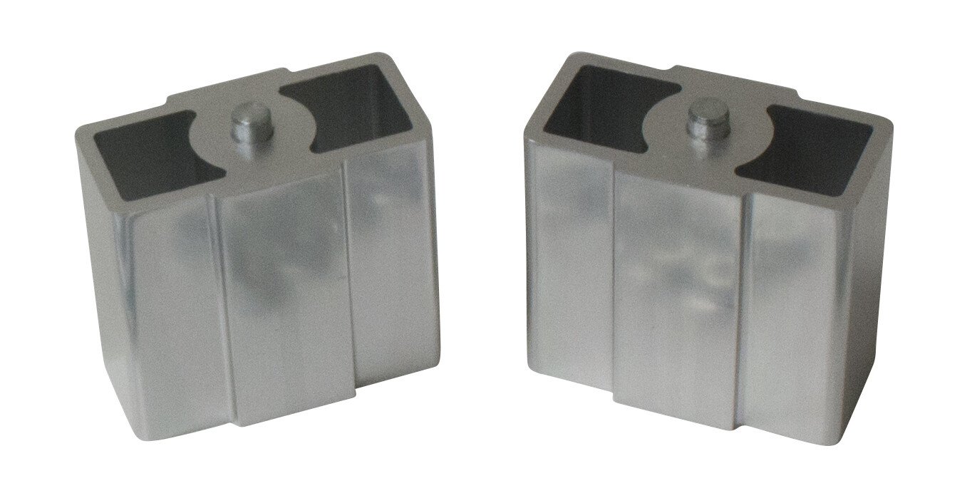 Lowering Blocks Kit Ford Mustang V8 70mm Axle 19641970 4" (100mm) 36mm