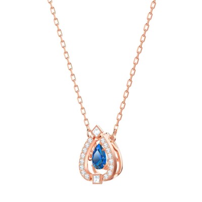 Swarovski Sparkling Dance 5465281 Rose Gold Plated Crystal Pear