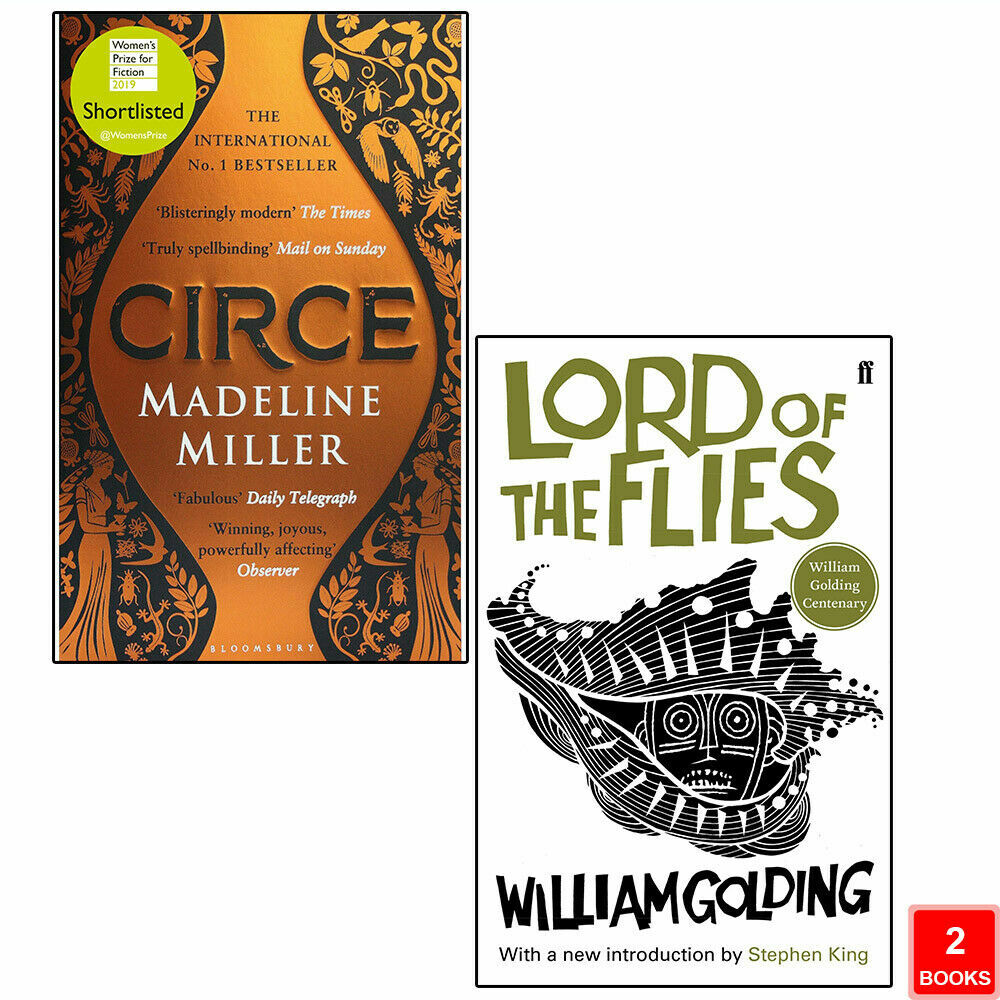 Circe, Lord of the Flies (Centenary Edition) 2 Books Collection Paperback Set