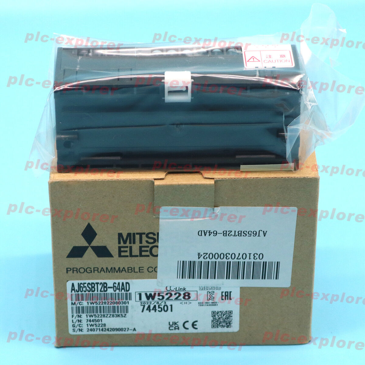 AJ65SBT2B-64AD New Mitsubishi PLC input module In Box Free AJ65SBT2B-64AD New Mitsubishi PLC input module In Box Free