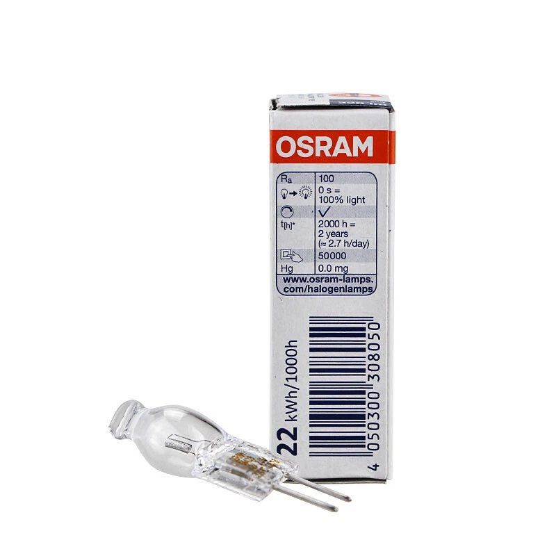 OSRAM 64428 Oven Lamp 2800K 12V20W G4 Backofen 300° Steaming Oven Light Bulb - Image 2 of 4