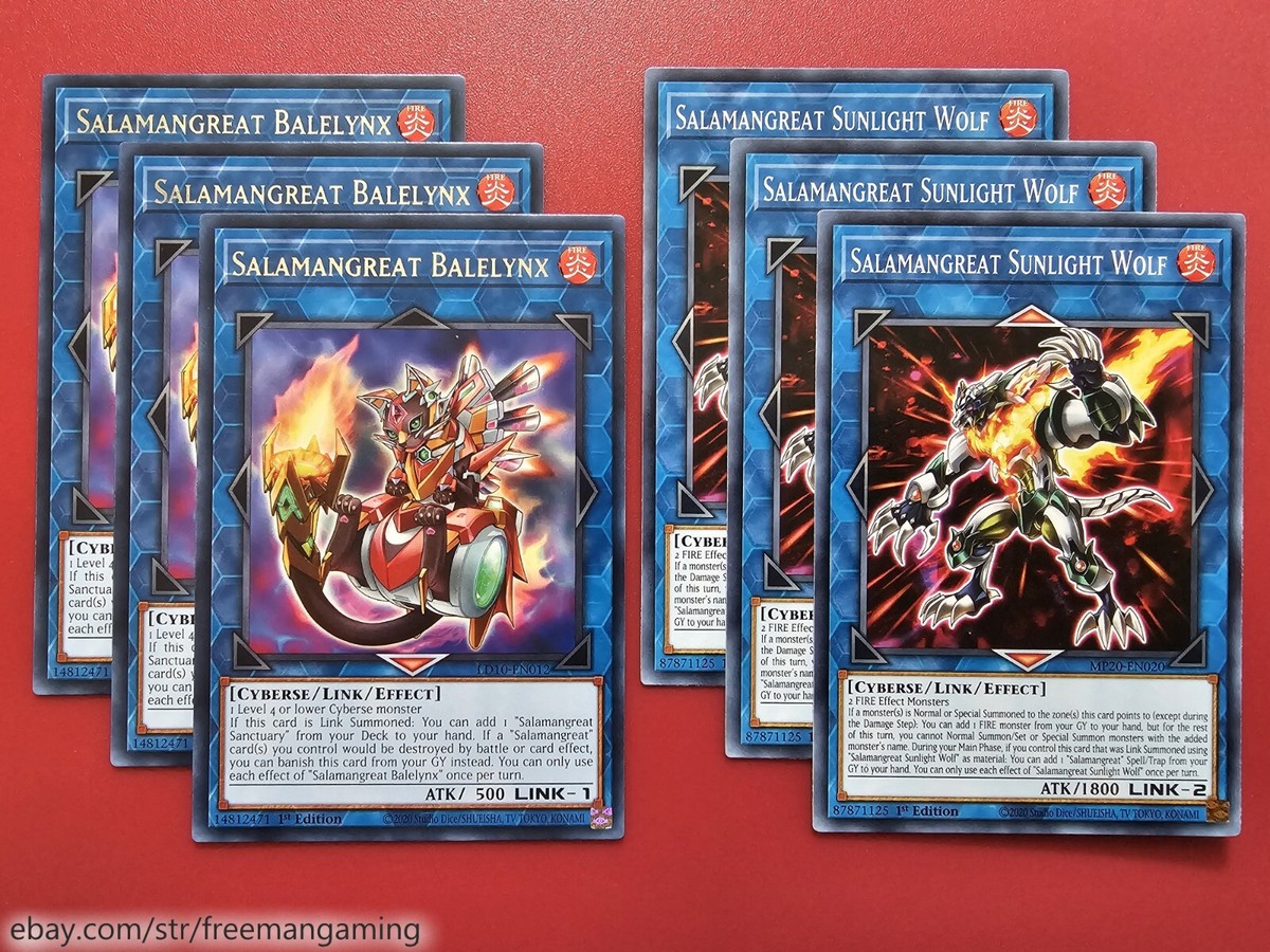 Yugioh Salamangreat Deck 55 Cards Gazelle Sunlight Wolf Budget Tournament Ready | eBay Yugioh Salamangreat Deck 55 Cards Gazelle Sunlight Wolf Budget Tournament Ready | eBay