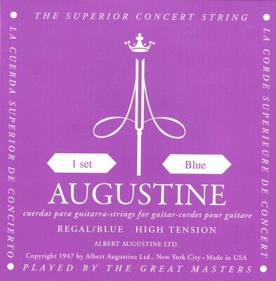AUGUSTINE Klassik- / Konzert-Saiten, Regal Blue, High Tension *NEU*