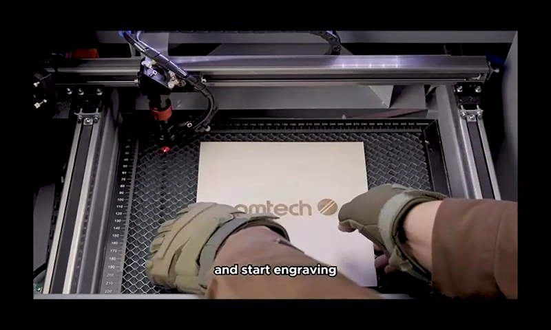 Preenex K40 Desktop 40W CO2 Laser Engraver Marker 8x12 with Rotary