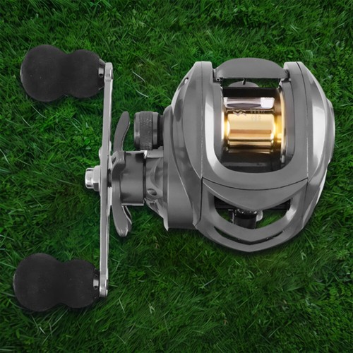 Baitcasting Reel 7.2/1 Gear Ratio High Speed Fishing Reel Magnetic Brake System