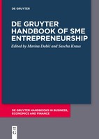 De Gruyter Handbook Of Sme Entrepreneurship | Sascha Kraus (U. A.) | Taschenbuch