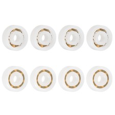 8Pcs 623 POM Plastic Bearings, 3 x 10 x 4 mm Deep-Groove Ball Bearings