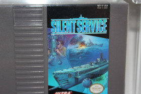 5 viti Silent Service ultra rara Nintendo 5 vite NES variante WATA 7.5