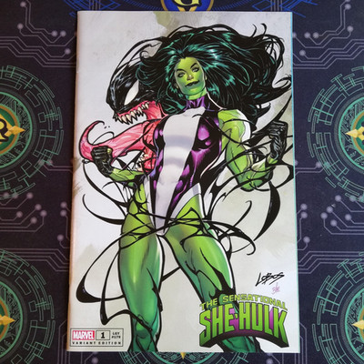 Sensational SHE-HULK #1 Pablo Villalobos 616 Exclusive Variant Marvel Comic NM  