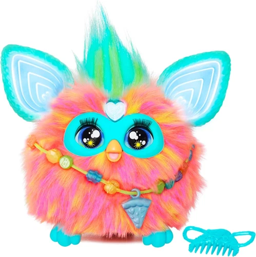 Furby Coral Interactive Hugger Animal - Version néerlandaise