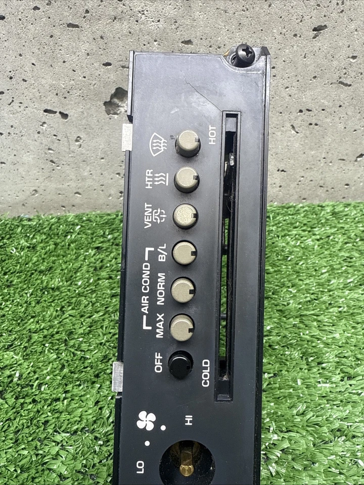 Pontiac Fiero 1984-1988 A/C panel de control de clima térmico HVAC OEM Foto 4 de 4