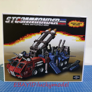 TFC Storm Commander Action Figure w/ Diecast Parts & Accessories