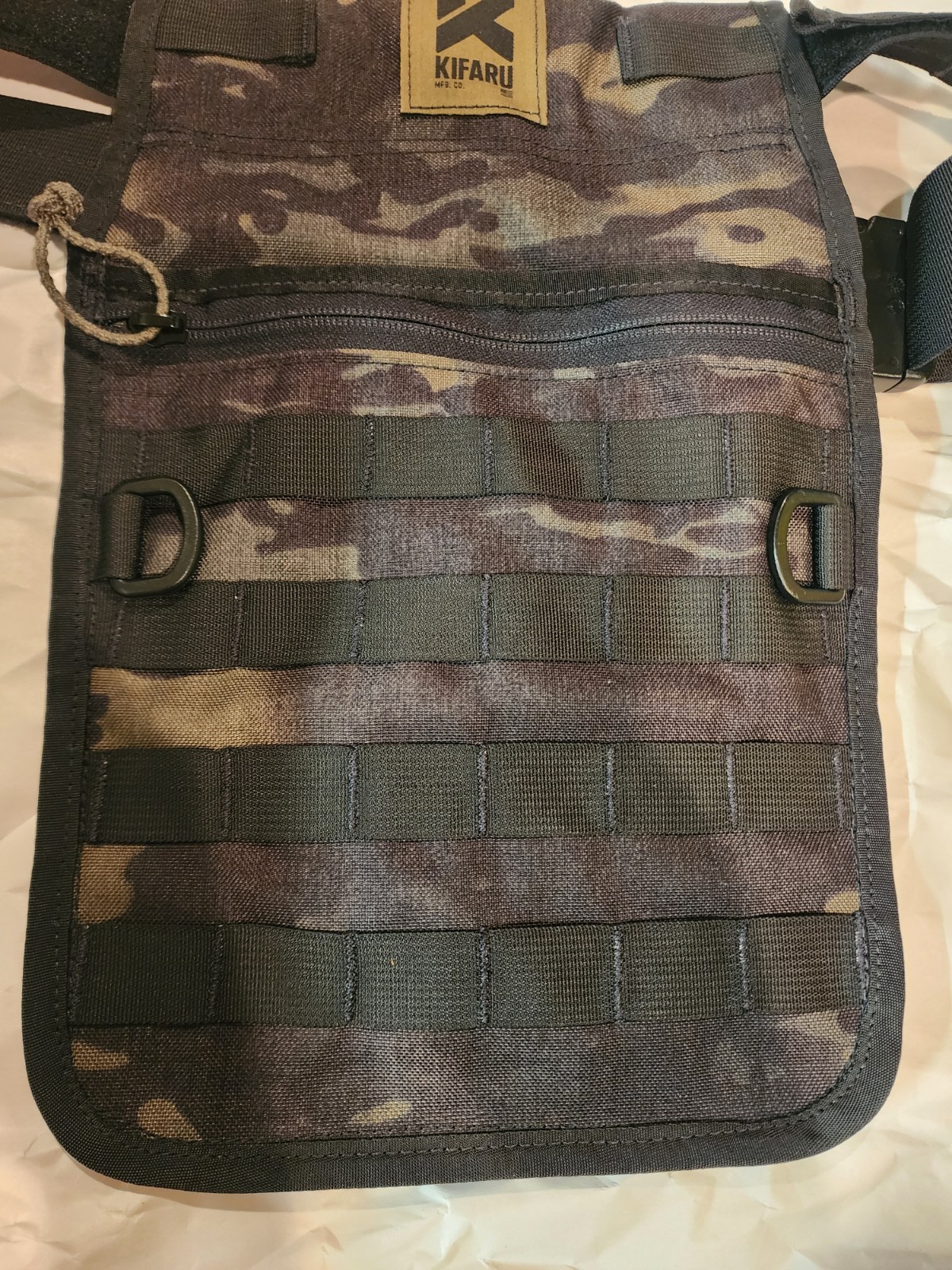 Kifaru black multicam standard field quiver holder with belt